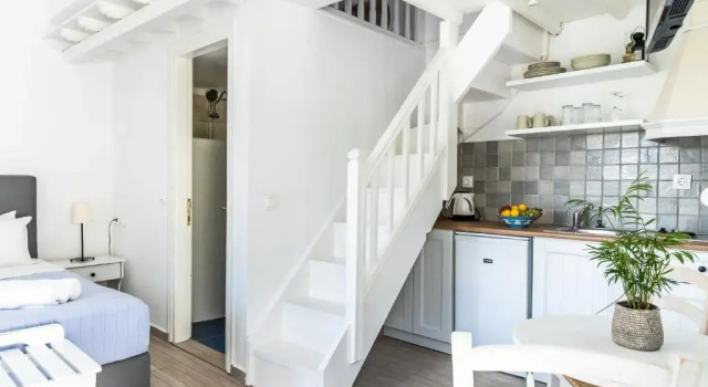 Milia Beach Apartments, Buchen Sie Ferienwohnung Panormos Pirgos