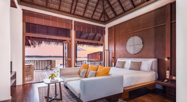 Вилла с бассейном Water Grand с 2 комнатами Conrad Maldives Rangali Island