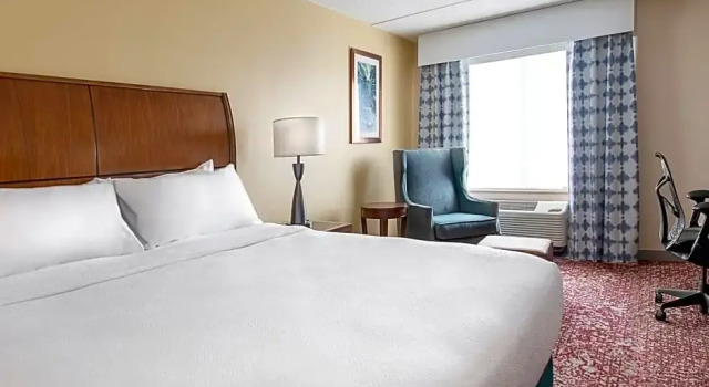 Двухместный люкс Hilton Garden Inn Cleveland Downtown