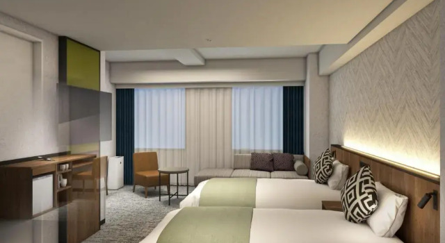 Трёхместный номер Superior HOTEL MYSTAYS Kumamoto Riverside