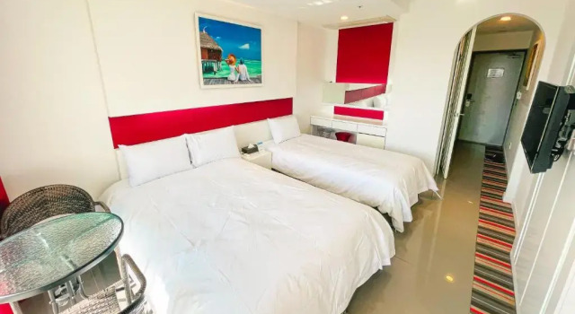 Двухместный номер Deluxe с видом на город Hamdeok Beach Stay Jeju