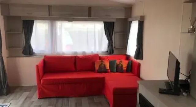 Caravan in IJmuiden op camping Duindoorn