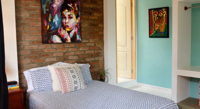 Deluxe Double room with courtyard view Magic Garden House