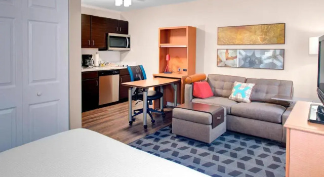Двухместная студия TownePlace Suites Wichita East