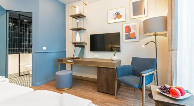 Номер Standard SEETELHOTEL Pommerscher Hof das Wellnesshotel im Herzen der Kaiserbäder mit direktem Zugang zur Wellnessoase Shehrazade