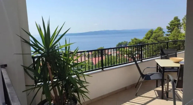 Апартаменты c 1 комнатой с видом на море Apartments Maris