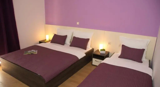 Трёхместный номер Standard с балконом и с видом на море Bed & Breakfast Marta & Tona
