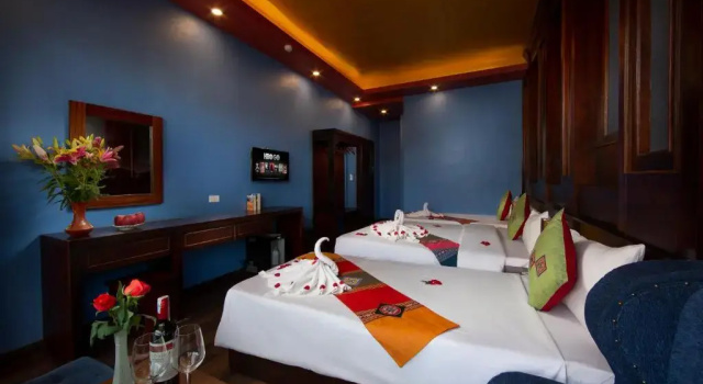 Четырёхместный номер Deluxe Sapa Sweet Time Hotel