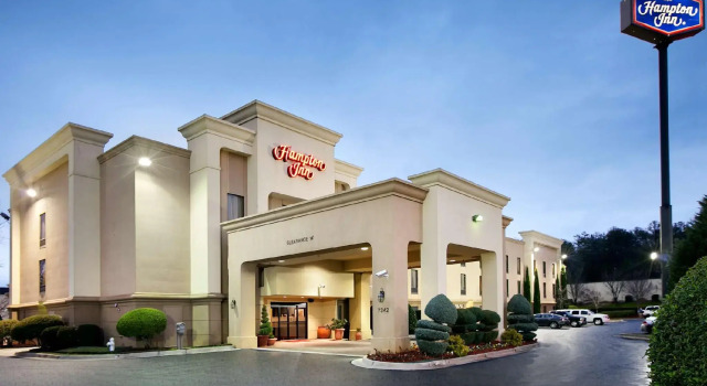 Кровать в общем номере Hampton Inn Atlanta - Stockbridge