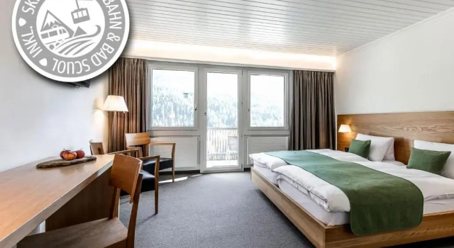 Habitación doble Estándar Boutique Hotel GuardaVal Scuol