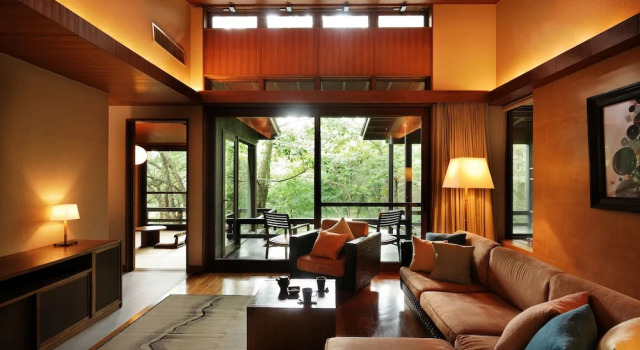 Люкс с балконом Hoshino Resorts KAI Aso