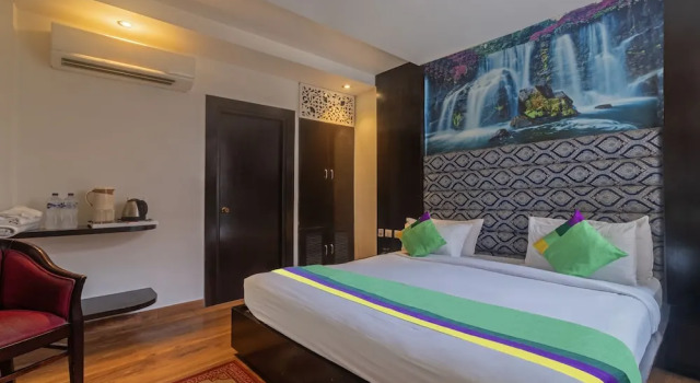 Двухместный номер Deluxe Treebo The Royal Taj, Near Taj Mahal
