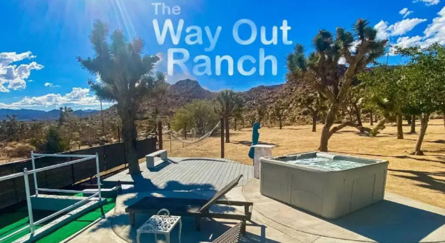 Коттедж The Way Out Ranch. Escape to Solitude on 2.5 acres