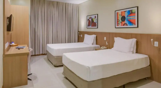 Двухместный номер без окна Rio Aeroporto Hotel Galeão