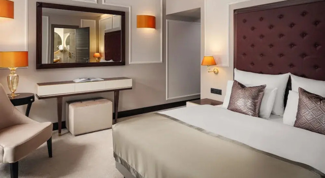 Двухместный номер Superior с балконом и с видом на город Boutique Hotel Saxonia
