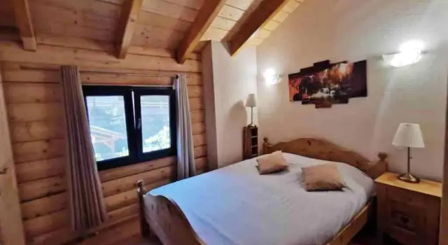 Maison de 3 chambres avec balcon amenage et wifi a Courchevel a 1 km des pistes