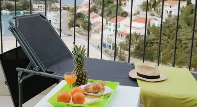 Апартаменты с 2 комнатами с балконом White Cloud Apartments