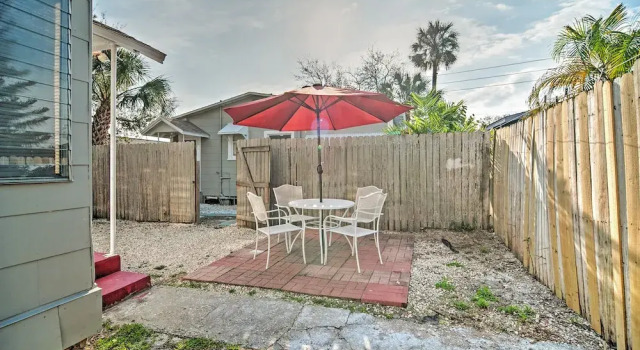 Коттедж Quiet Cottage < 1/2 Mi to Gulf Coast & Boardwalk!