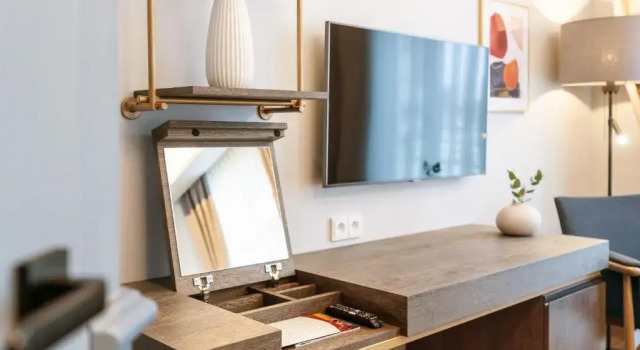 Номер Standard SEETELHOTEL Pommerscher Hof das Wellnesshotel im Herzen der Kaiserbäder mit direktem Zugang zur Wellnessoase Shehrazade