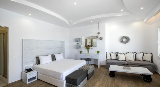 Двухместный номер Deluxe с видом на бассейн Tropicana Suites & Villas Mykonos
