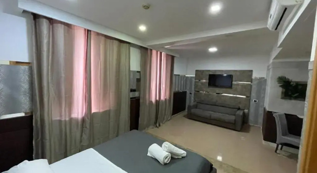 Семейный номер Standard с видом на море Hotel Pietrarsa Portici