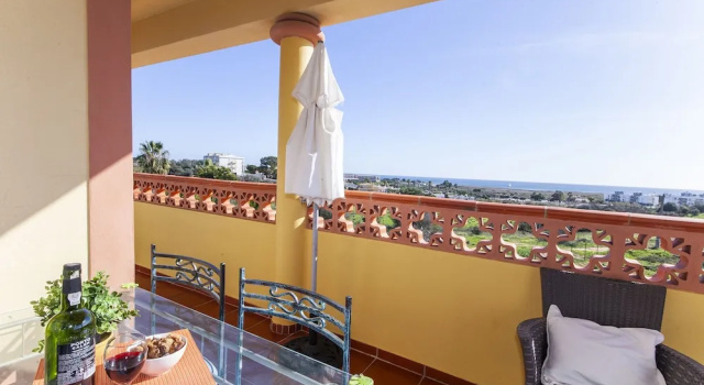 Апартаменты с 2 комнатами с балконом и с видом на море B47 - Walkway Beachview Place