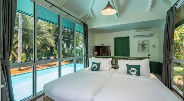 Вилла с 2 комнатами Blu Monkey Pooltara Krabi Hotel & Villas Pet Friendly
