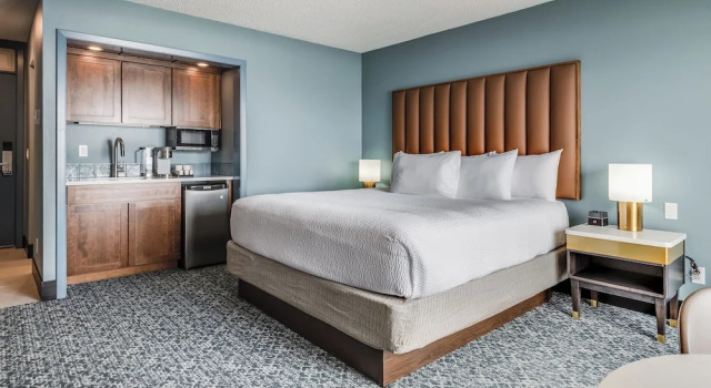 Двухместный номер Deluxe с балконом Allred Hotel