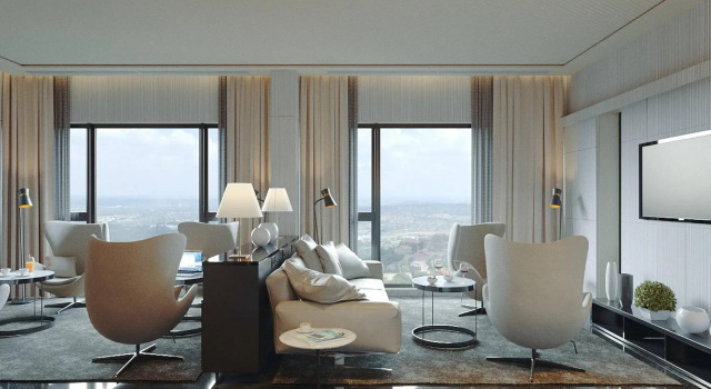 Двухместный люкс Presidential Tunis Marriott Hotel