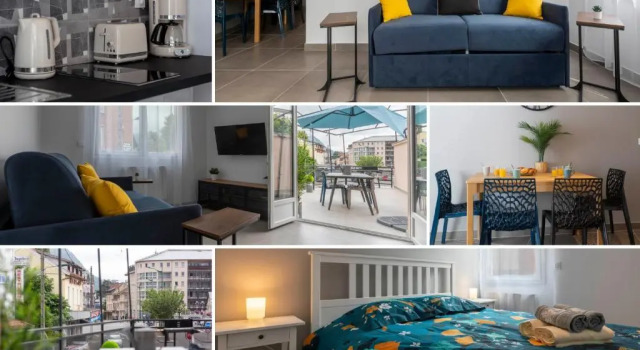 LOC TROTTEUR LE GRAPHITE T2 Grand confort Terrasse, Забронировать Отель Лурд Hautes-Pyrénées