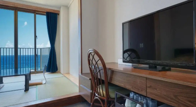 Семейный номер Standard с видом на море Hotel Miyuki Beach
