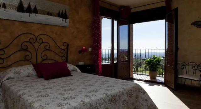 Двухместный номер с балконом Casa Rural La Canchalera