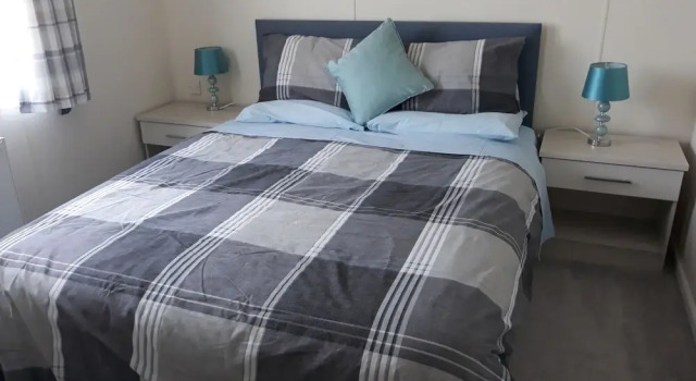 A luxury 6 berth lodge, sleeps 6 a real home from home in the heart of a forest