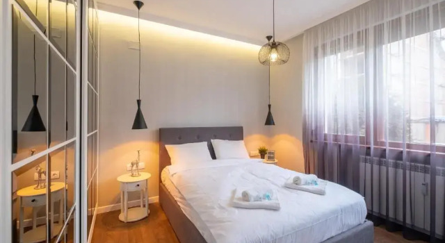 Апартаменты Designer & Cozy 2BD Flat with a parking in the city center