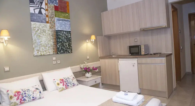 Студия Deluxe с видом на море Nontas Home
