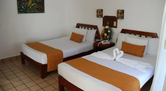 Четырёхместный номер Standard Hotel Maya Palenque
