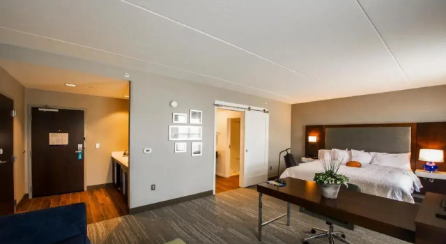 Студия Hampton Inn & Suites Foxborough/Mansfield