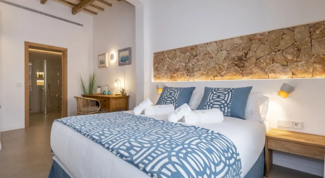 Conforto quarto Hotel S'Antiga Adults Only