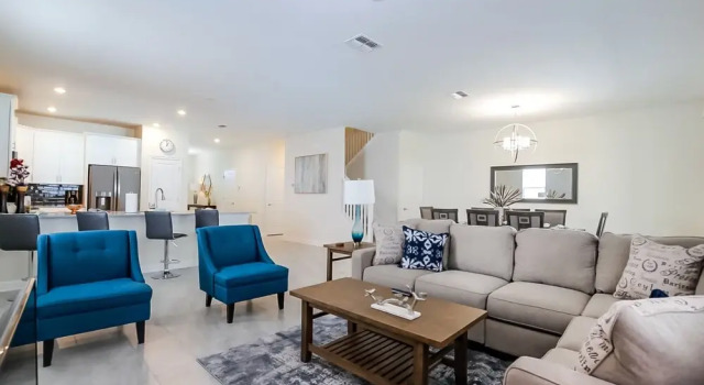 1594sand Amazing Champions Gate 8 Bedroom 5 Bath, Book Feriehus Hoteller i Four Corners med pool, Swimmingpool
