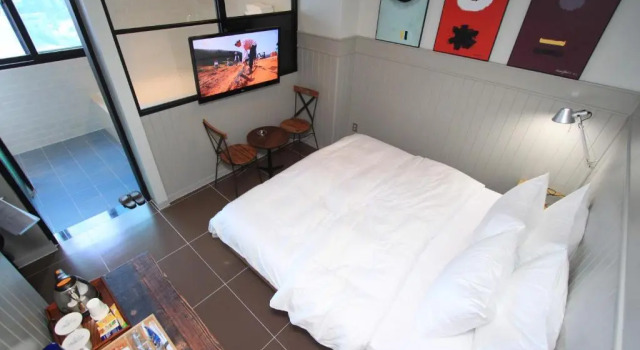 Standard dublă cameră Hound Hotel Changwon Terminal