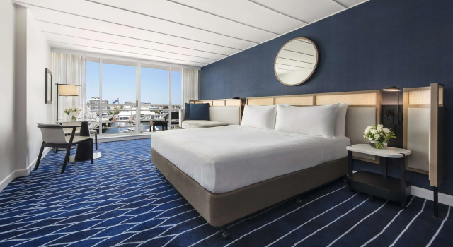 Двухместный номер с балконом и с видом на Дарлинг-Харбор Hyatt Regency Sydney