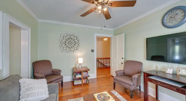 Historic New Bern Apartment: Walk to Tryon Palace!, Забронировать Апартаменты/квартира Нью-Берн Северная Каролина, рядом с Информационный конференц-центр округа Крейвен в городе Нью-Берн