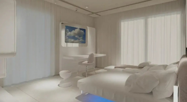 Трёхместный номер Superior с частичным видом на море Unico Hotel Caorle