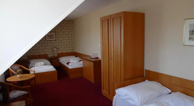 Четырёхместный номер Standard Hotel U Černého orla