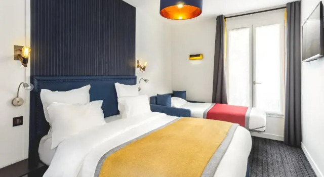 Трёхместный номер Hôtel Clarisse