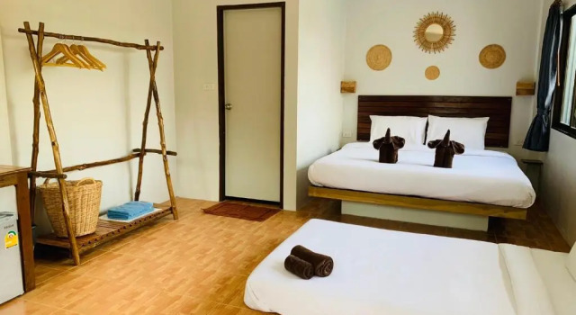 Трёхместный номер Economy Koh Tao Heritage