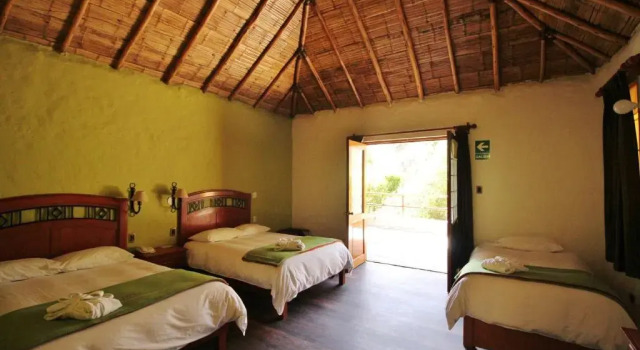 Standard Dreier Zimmer El Refugio Hotel Colca