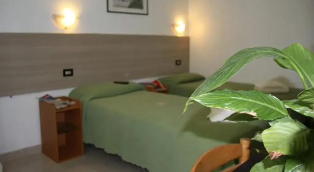 Кровать в общем номере (мужской номер) Hotel Adelchi