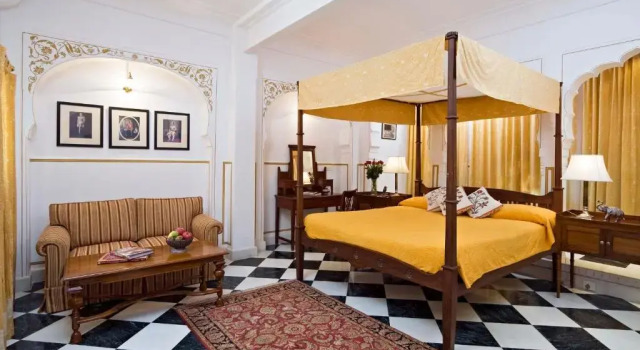 Двухместный номер Deluxe Samode Haveli