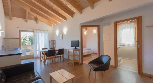 Апартаменты с 2 комнатами Residence-Garni Haus Tschenett
